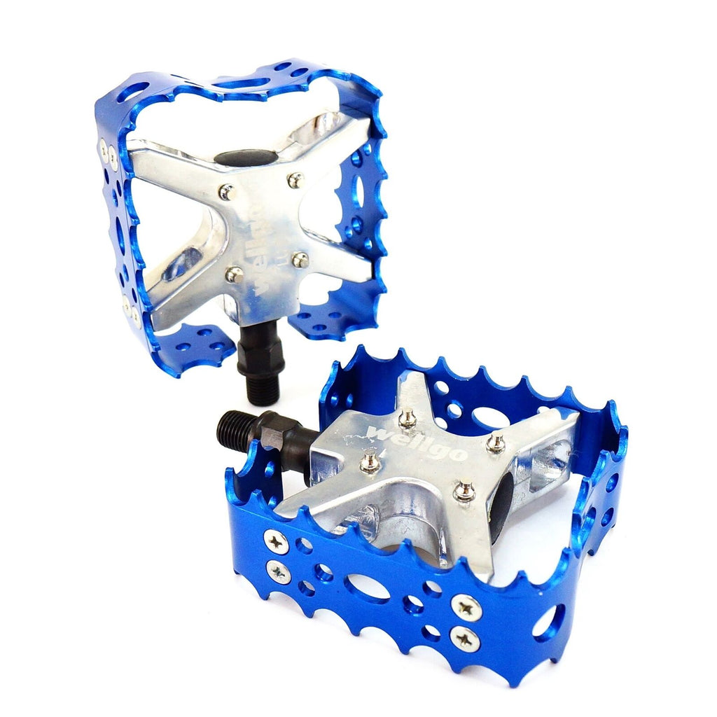 Wellgo Old school BMX XC-II bear trap Bicycle Bike pedals 9/16 MTB BMX 8 Colors Wellgo Old school BMX XC-II bear trap Bicycle Bike pedals 9/16 MTB BMX 8 Colors