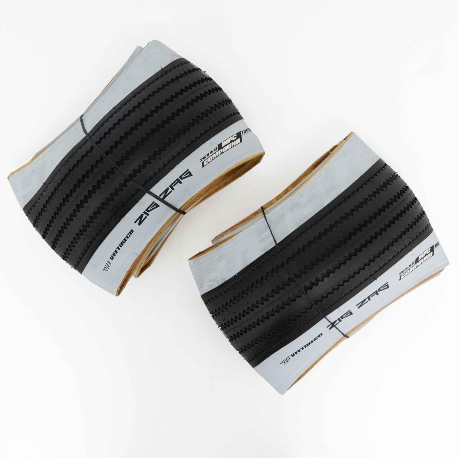 Vee Tire 26 x 4.0 Zig Zag Tubeless Ready TLR Fat Tire White