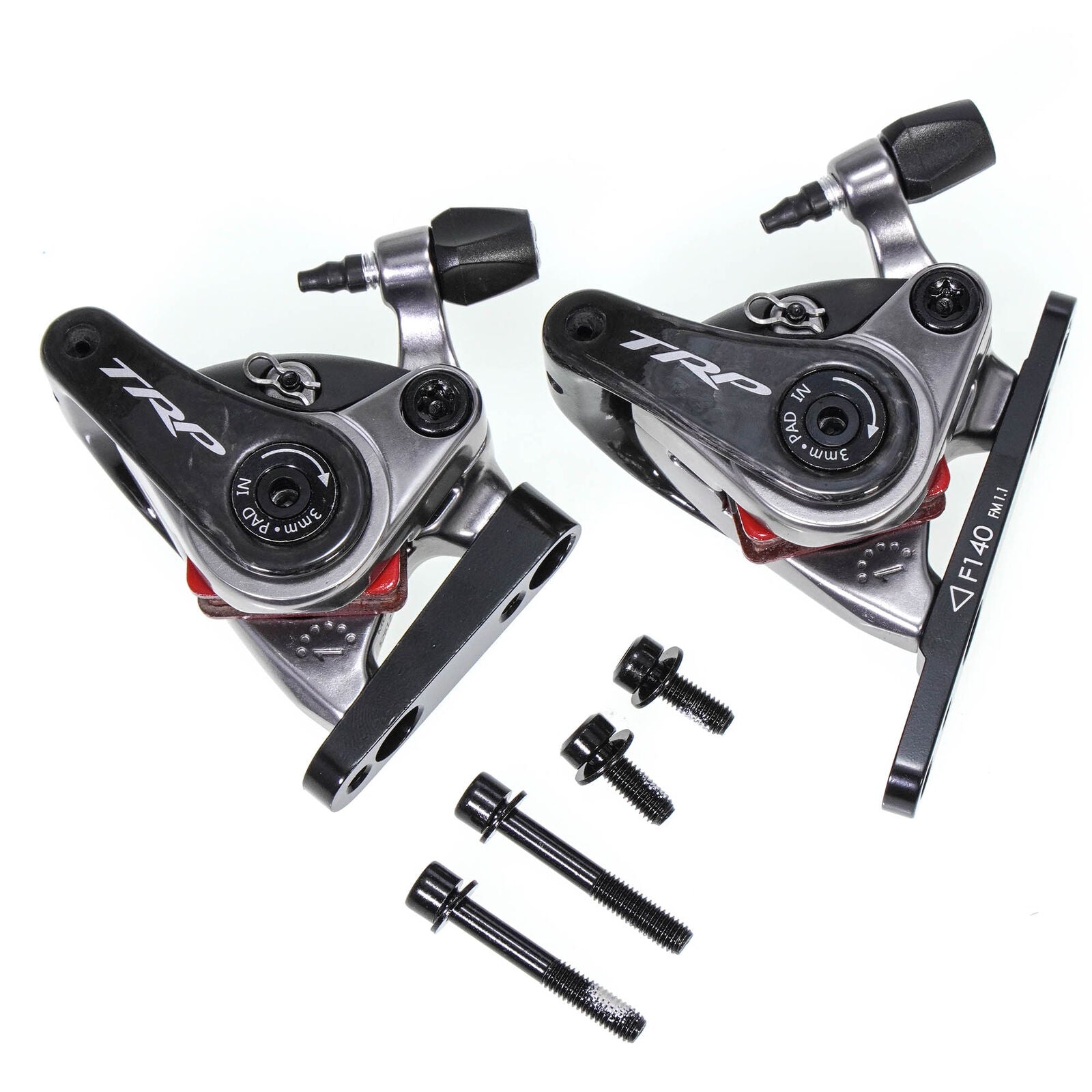 【美品•セット】TRP spyre flat mount disc brake TRP Spyre flat mount disc brake, cable-operated racing bike