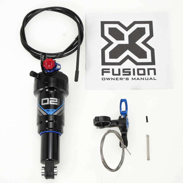 X fusion deals 120mm rear shock