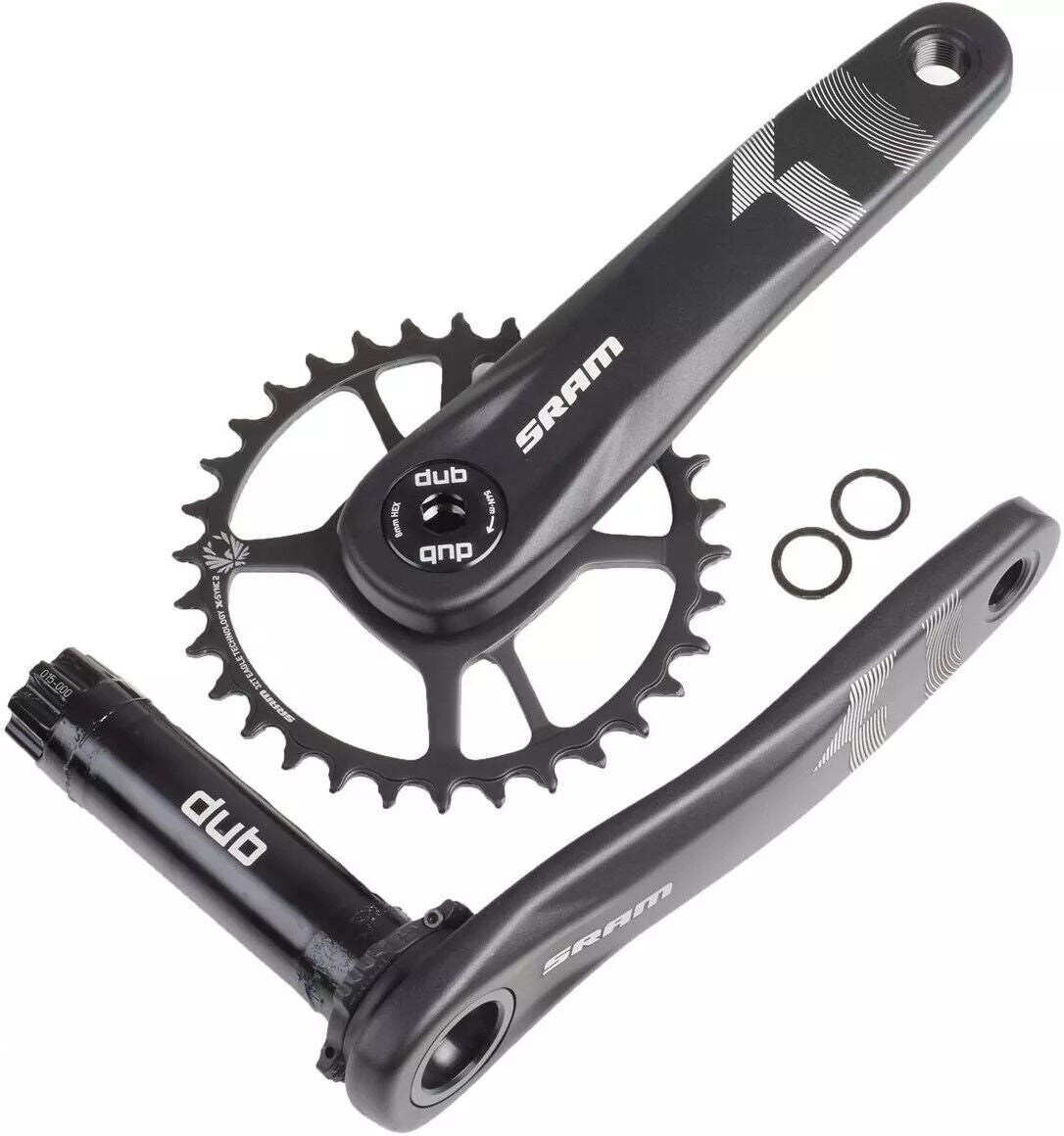 Gearset SRAM Lunar GX Eagle DUB (Crank 170mm Arm Non Boost, No BB Gearset SRAM Lunar GX Eagle DUB (Crank 170mm Arm Non Boost, No BB